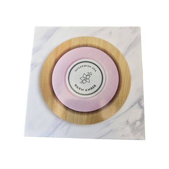 Sugarwish Spa Giftbox Set Calm Facial Steam & Warm Amber Bath Bomb - Picture 9 of 16